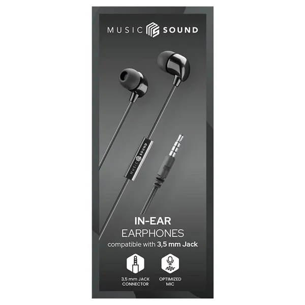 Cellularline Music Sound In-Ear Kablolu Kulak İçi Kulaklık - Görsel 3