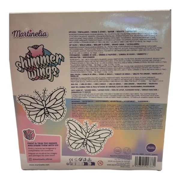 Martinelia Shimmer Wings Kalem Kutusu Ve Güzellik Seti - Görsel 5