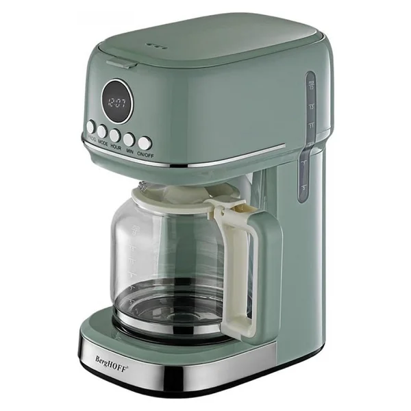 Berghoff Gem Retro Mint Yeşil Filtre Kahve Makinesi - Görsel 4