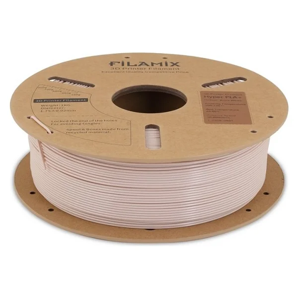 Filamix Hyper Speed Pla 1.75 Mm 1 Kg Kemik Beyazı Filament - Görsel 3