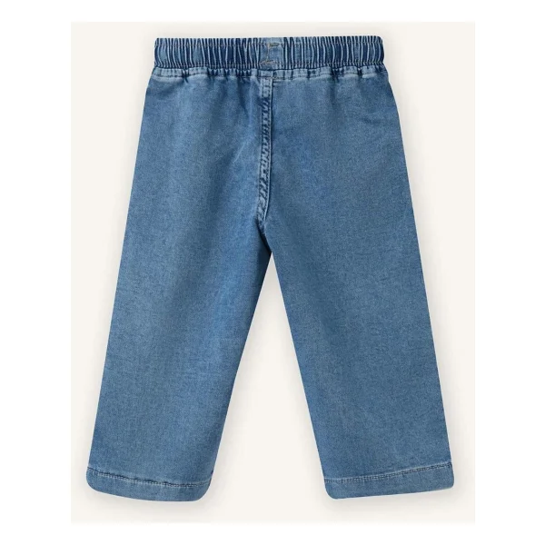 Defacto Beli Lastikli Jean Pantolon Erkek Bebek G7555a526sp - Mavi-Nm39 - 18 - 24 Ay - Görsel 3