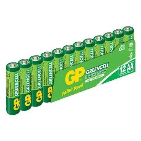 Gp Greencell 15g R6 12'li Çinko Aa Kalem Pil - Görsel 7
