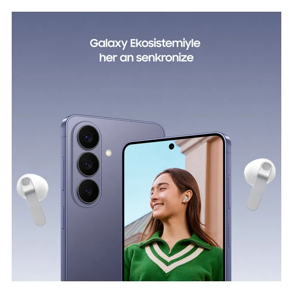 Samsung Galaxy Buds 4 ANC TWS Beyaz Kulak İçi Bluetooth Kulaklık - Görsel 6