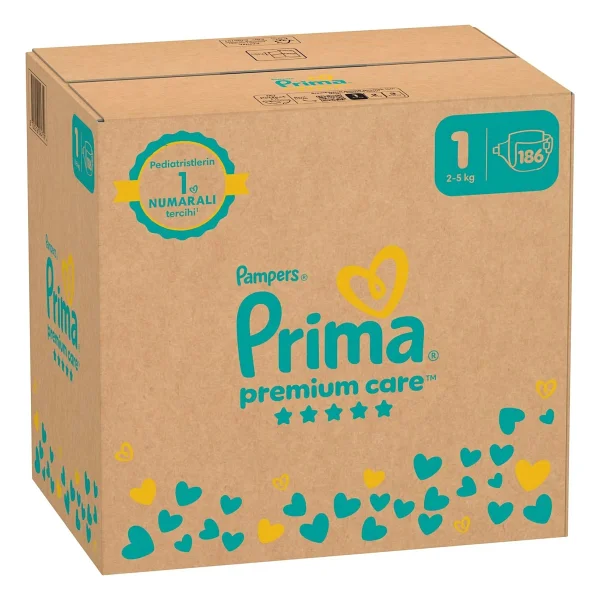 Prima Premium Care 1 Numara Yenidoğan 70'li 3 Adet Bebek Bezi - Görsel 2