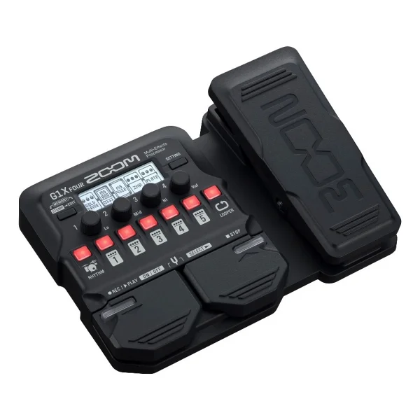 Zoom G1x Four Expression Pedallı Multi Efekt Prosesörü - Görsel 2