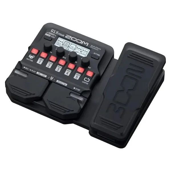 Zoom G1x Four Expression Pedallı Multi Efekt Prosesörü - Görsel 4