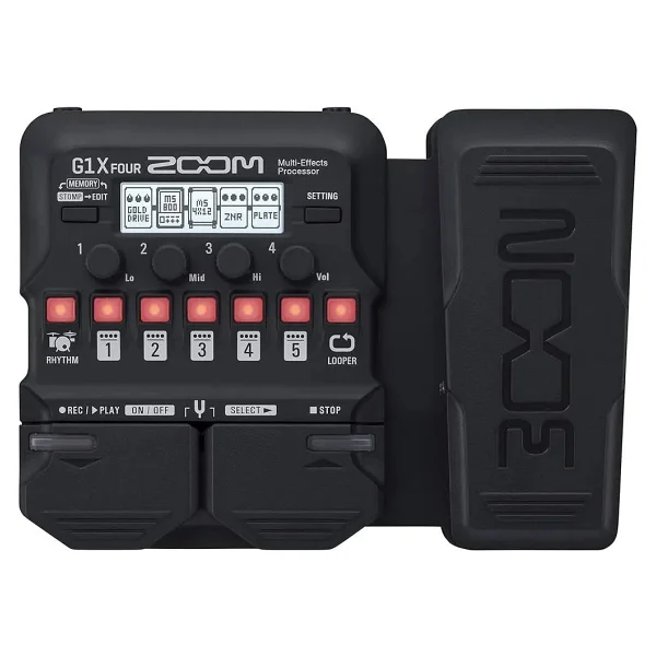 Zoom G1x Four Expression Pedallı Multi Efekt Prosesörü - Görsel 6