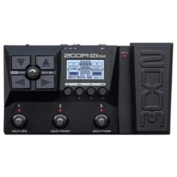Zoom G1x Four Expression Pedallı Multi Efekt Prosesörü - Görsel 8