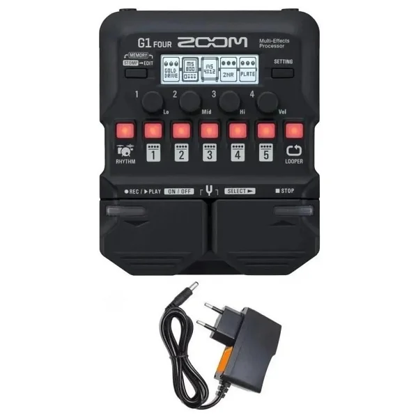 Zoom G1x Four Expression Pedallı Multi Efekt Prosesörü - Görsel 9