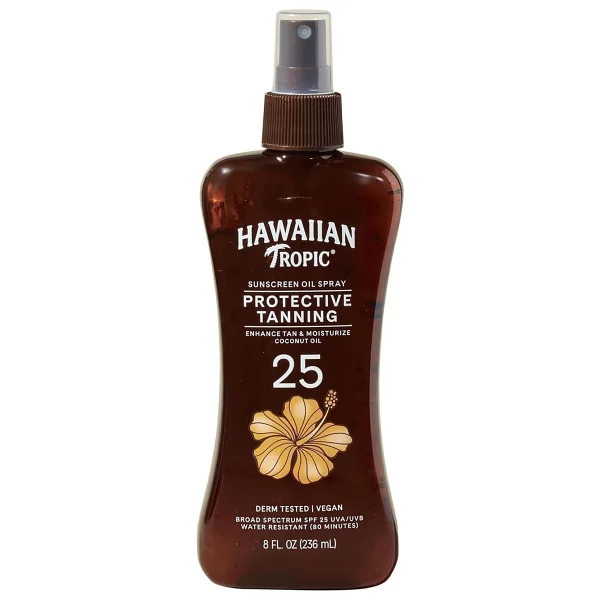 Hawaiian Tropic Protective Tanning Spf25 Koruyucu Ve Bronzlaştırıcı Yağ 236ml - Görsel 3