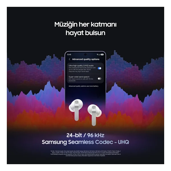 Samsung Galaxy Buds 4 Pro ANC TWS Beyaz Kulak İçi Bluetooth Kulaklık - Görsel 5