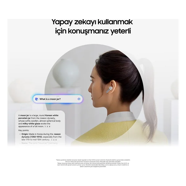 Samsung Galaxy Buds 4 Pro ANC TWS Beyaz Kulak İçi Bluetooth Kulaklık - Görsel 6