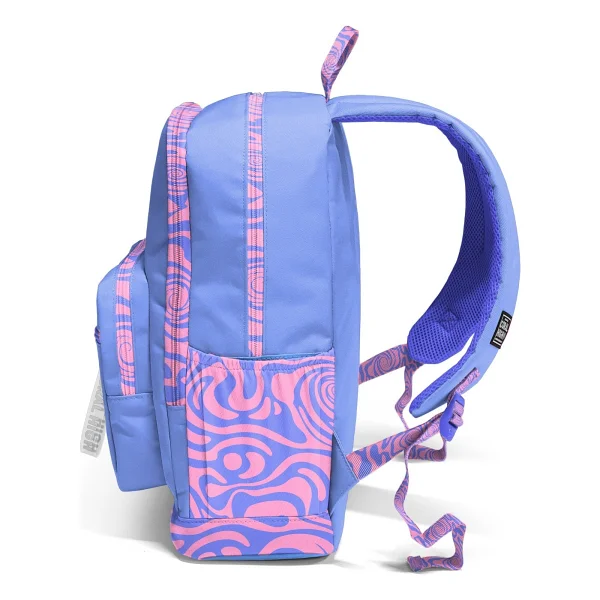 Coral High 33227 Milka Geometrik Desenli 4 Bölmeli Okul Sırt Çantası - Görsel 8