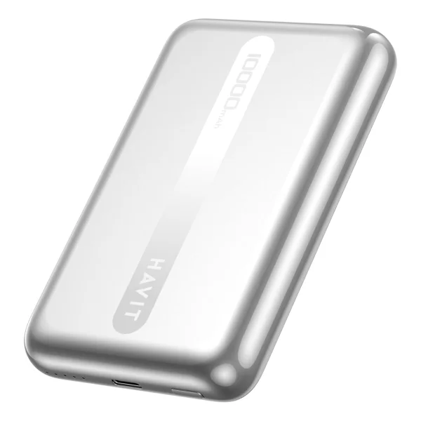 Havit Pb5246 Titanyum 10000 mAh Kablosuz Powerbank - Görsel 3