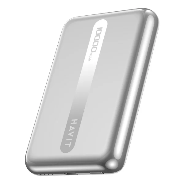 Havit Pb5246 Titanyum 10000 mAh Kablosuz Powerbank - Görsel 7