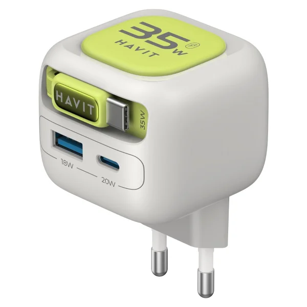 Havit Uc251 35 W Hızlı Şarj Adaptörü - Görsel 3