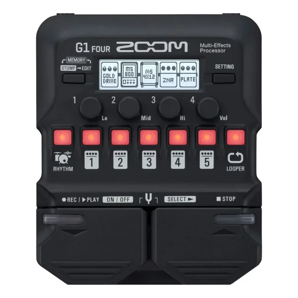 Zoom G1 Four Multi-Efekt Prosesörü - Görsel 6