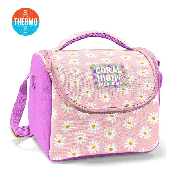 Coral High 37124 Papatya Desenli Termoslu Beslenme Çantası - Görsel 8