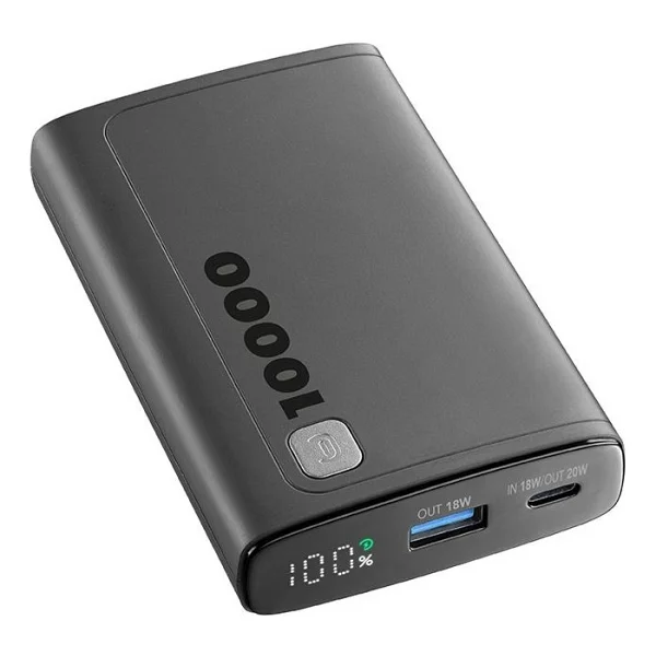 Cellularline Elite 10000 mAh Hızlı Şarj Powerbank - Görsel 2