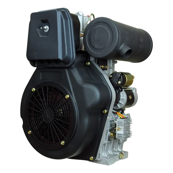 Goldmoto Gm1100f-G1a 15 Hp Marşlı Krank Mili Konik Dizel Motor - Görsel 6