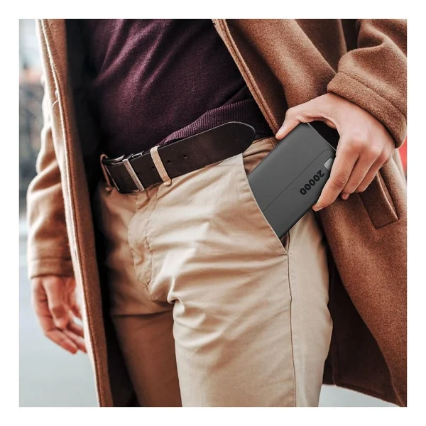 Cellularline Elite Siyah 20000 mAh Hızlı Şarj Powerbank - Görsel 5