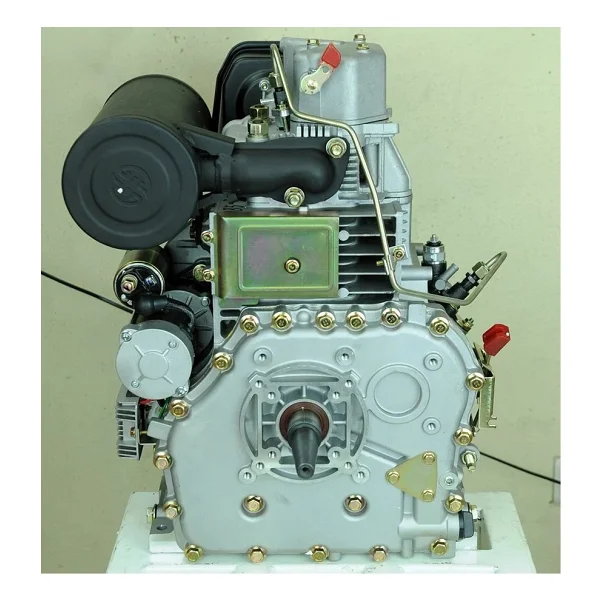 Goldmoto Gm1100f-G1a 15 Hp Marşlı Krank Mili Konik Dizel Motor - Görsel 3