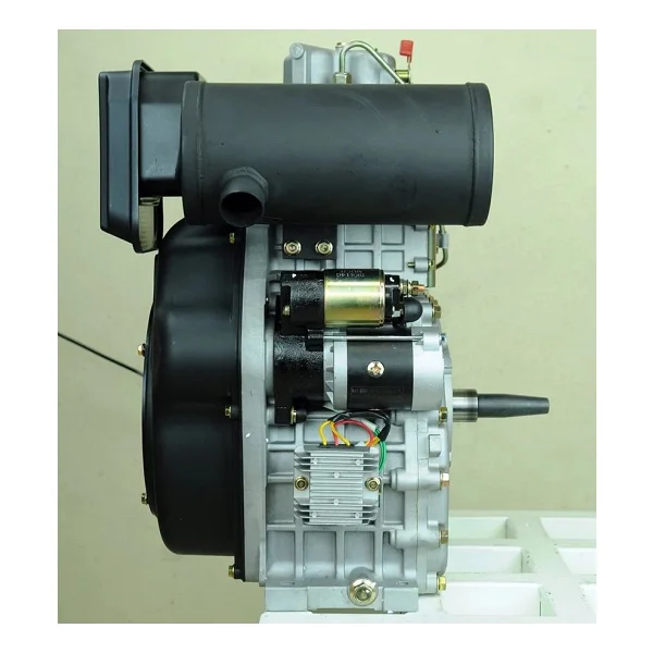 Goldmoto Gm1100f-G1a 15 Hp Marşlı Krank Mili Konik Dizel Motor - Görsel 4
