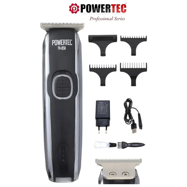 Powertec Tr-858 Profesyonel Sakal Ve Saç Kesme Makinesi - Görsel 8