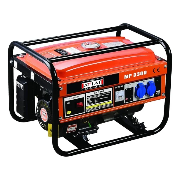 Attlas Mp 3300 3 Kva İpli Benzinli Jeneratör - Görsel 4