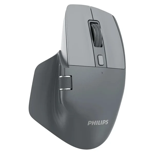 Philips Spk7858 Gri Şarjlı Sessiz Optik Kablosuz Mouse - Görsel 2