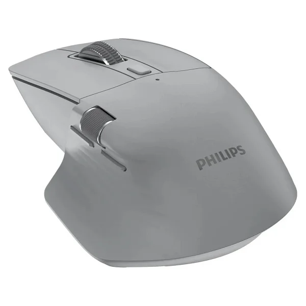 Philips Spk7858 Gri Şarjlı Sessiz Optik Kablosuz Mouse - Görsel 4
