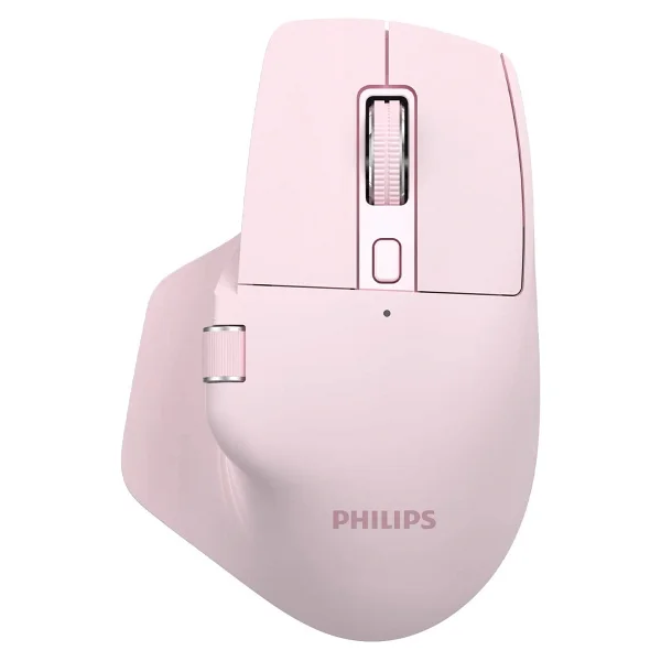Philips Spk7858 Pembe Şarjlı Sessiz Optik Kablosuz Mouse - Görsel 4