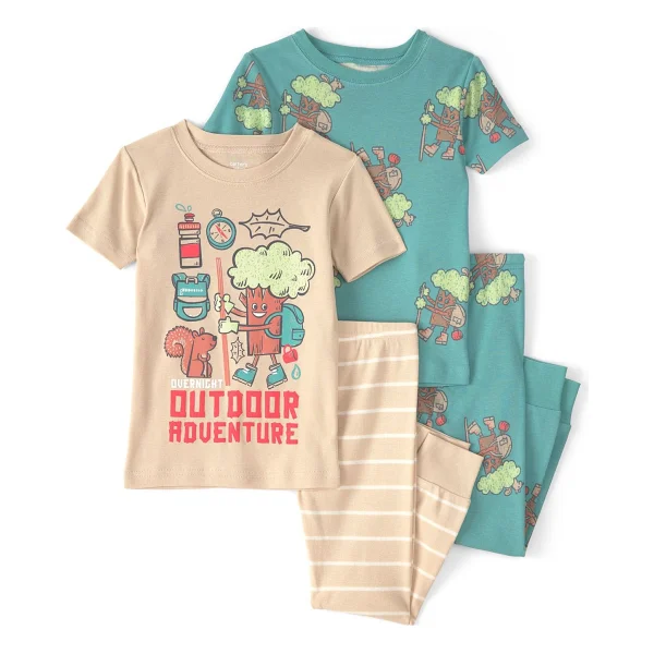 Carter's Erkek Bebek Pijama Set 12 Ay-24 Ay Çok Renkli - Görsel 6