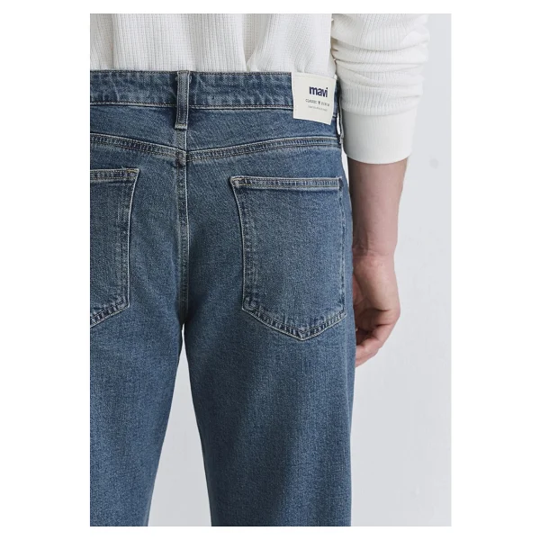 Mavi Marlon Classic Denim 0019166-87850 Mavi Erkek Straight Jean - Görsel 7