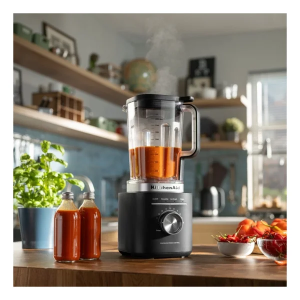 Kitchenaid Pure Power 5ksb2073ebm Matte Black 1200 W Sürahi Blender - Görsel 6