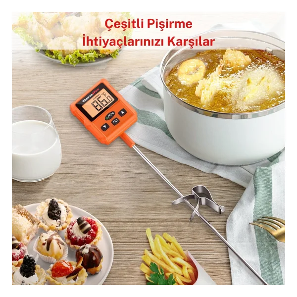 Thermopro Tp511 Uzun Problu Gıda Termometresi - Görsel 4