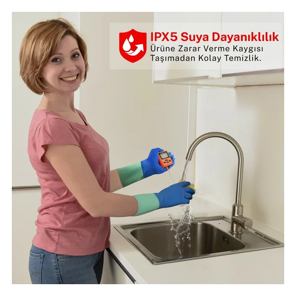 Thermopro Tp511 Uzun Problu Gıda Termometresi - Görsel 7