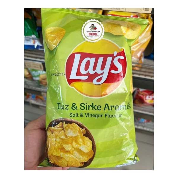 Lay's Lay's Tuz & Sirke Cipsi 95gr X 6 Adet - Görsel 9