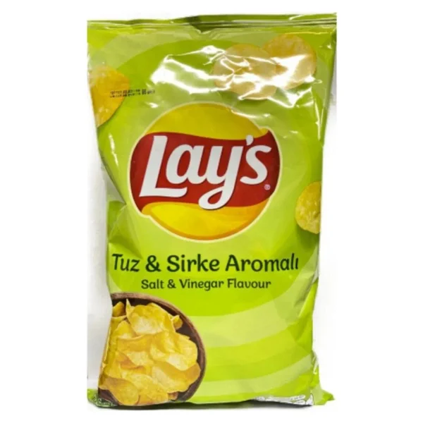 Lay's Lay's Tuz & Sirke Cipsi 95gr X 6 Adet - Görsel 4