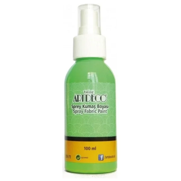 Artdeco 1219 100 Ml Beyaz Sprey Kumaş Boyası - Görsel 5