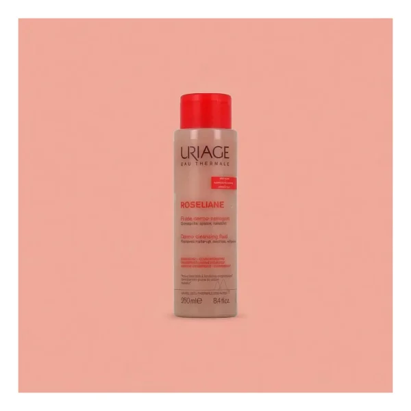 Uriage Roseliane Fluide Dermo-Nettoyant Losyon 250 Ml Yüz Temizleme Kremi - Görsel 5