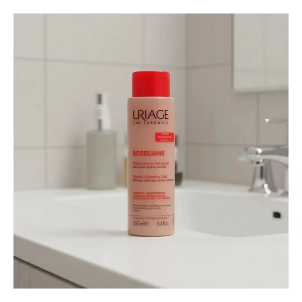 Uriage Roseliane Fluide Dermo-Nettoyant Losyon 250 Ml Yüz Temizleme Kremi - Görsel 6