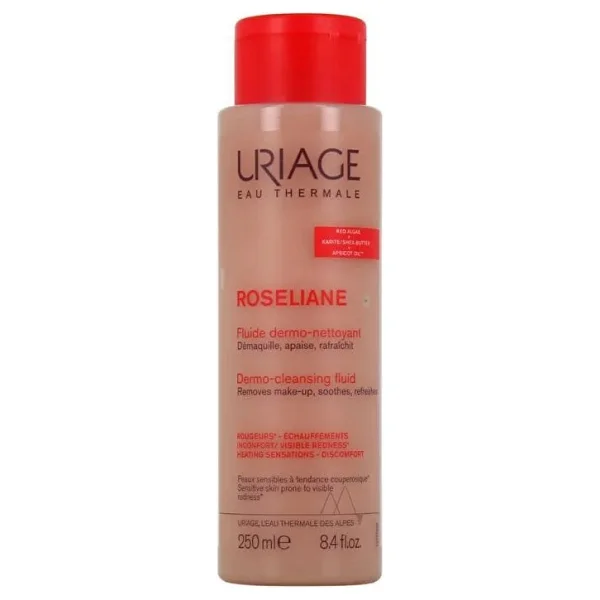 Uriage Roseliane Fluide Dermo-Nettoyant Losyon 250 Ml Yüz Temizleme Kremi - Görsel 7
