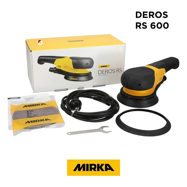 Mirka Deros Rs 600 Eu Ø 150 Mm Elektrikli Zımpara Makinesi - Görsel 4