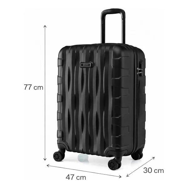 Louisiana Polo 1167 Abs Büyük Boy Valiz - Görsel 10