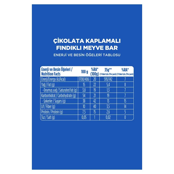 Fellas Choco - Çikolata Kaplı Meyve Bar (35 G) - Karma Kutu (3 X 4) 12 Adet - 12 X 35 G - Görsel 4
