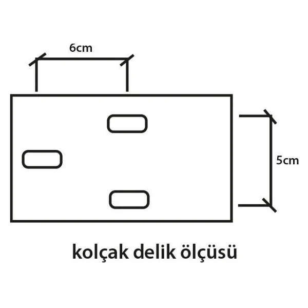 Zentra Ofis Koltuğu Yedek Parça Eko Kolçak Çift - Görsel 2