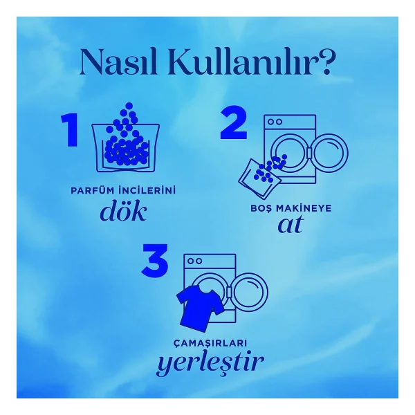 Yumoş Mavi Şakayık Çamaşır Parfümü 200 Gr - Görsel 3
