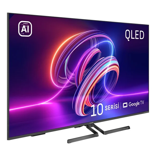 Arçelik Imperium 10 A 1055 C AI 4K Ultra HD 55" 140 Ekran Uydu Alıcılı Google Smart QLED TV - Görsel 2