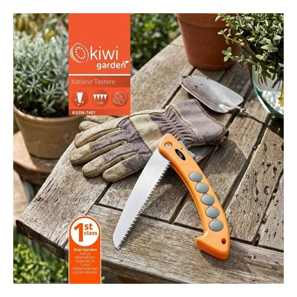 Kiwi Garden Kgsw-7401 Katlanır Budama Testeresi - Görsel 6